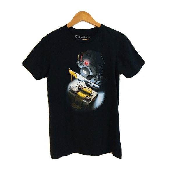 Rick and Morty Bread Robot Mens Small T Shirt - Picture 1 of 4